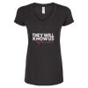 Women's Poly-Rich V-Neck T-Shirt Thumbnail